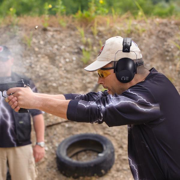 Наушники стрелковые пассивные Pro For Sho 34dB Shooting Ear Protection (Чёрные)