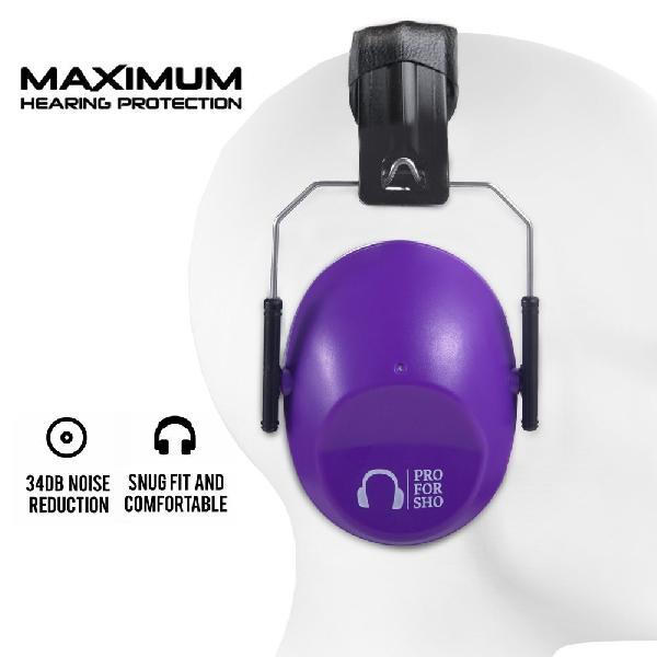 Наушники стрелковые пассивные Pro For Sho 34dB Shooting Ear Protection (Фиолетовые)