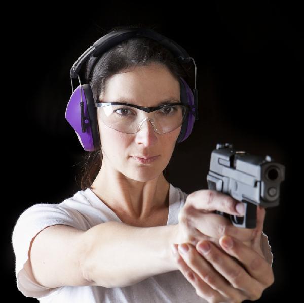 Наушники стрелковые пассивные Pro For Sho 34dB Shooting Ear Protection (Фиолетовые)