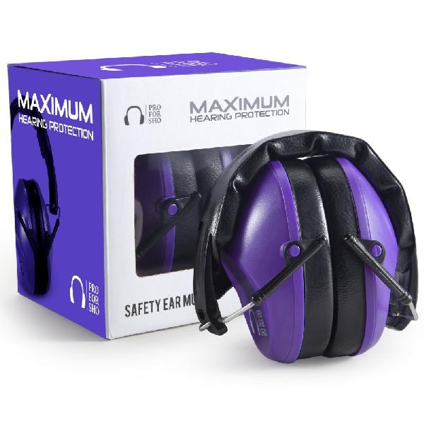 Наушники стрелковые пассивные Pro For Sho 34dB Shooting Ear Protection (Фиолетовые)