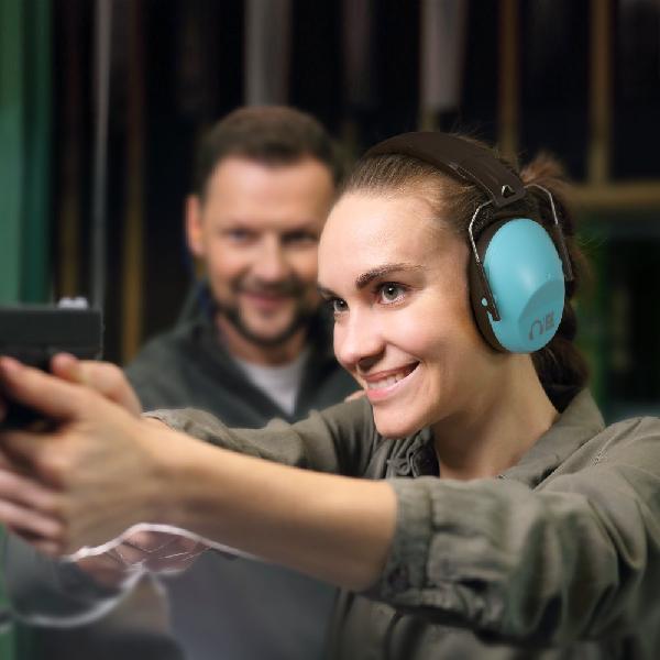 Наушники стрелковые пассивные Pro For Sho 34dB Shooting Ear Protection (Бирюзовые)