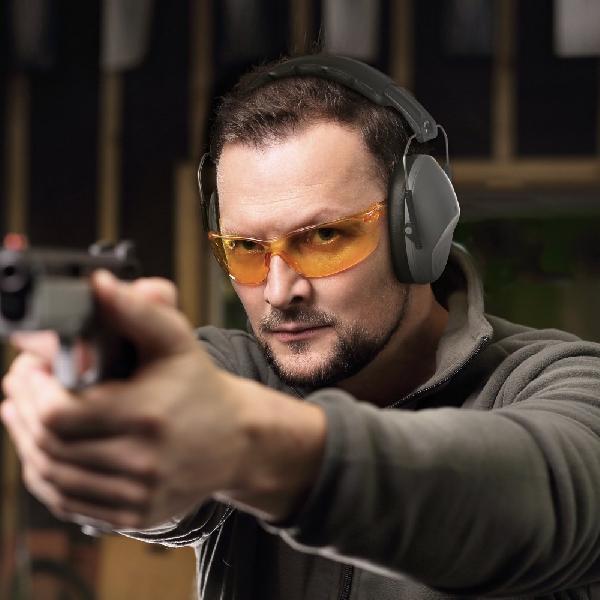 Наушники стрелковые пассивные Pro For Sho 34dB Shooting Ear Protection (Білі)