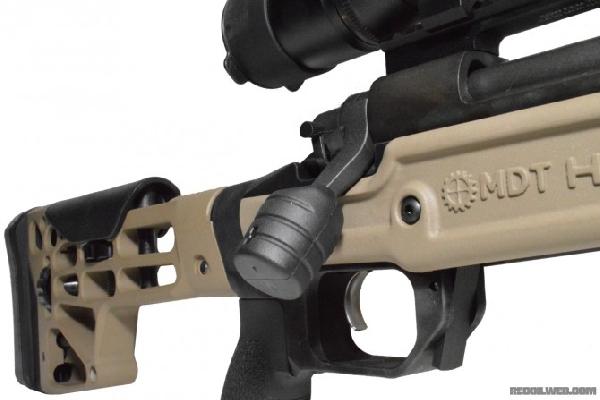 Тактическая рукоять затвора KRG Bolt Knob Lift - Remington 700 Black