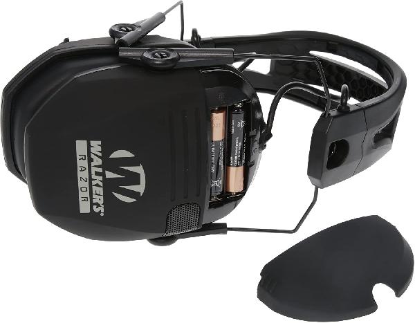 Навушники захисні активні Walkers Razor tacti-Grip чорні-матові