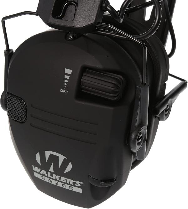 Навушники захисні активні Walkers Razor tacti-Grip чорні-матові