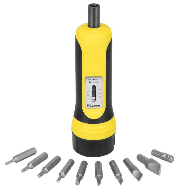 Динамометрическая отверка с комплектом бит и кейсом Wheeler Fat Wrench