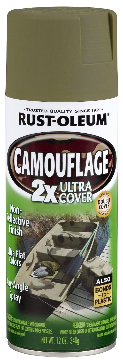 Краска-спрей оружейная RUST-OLEUM ARMY GREEN (Армейский зеленый)