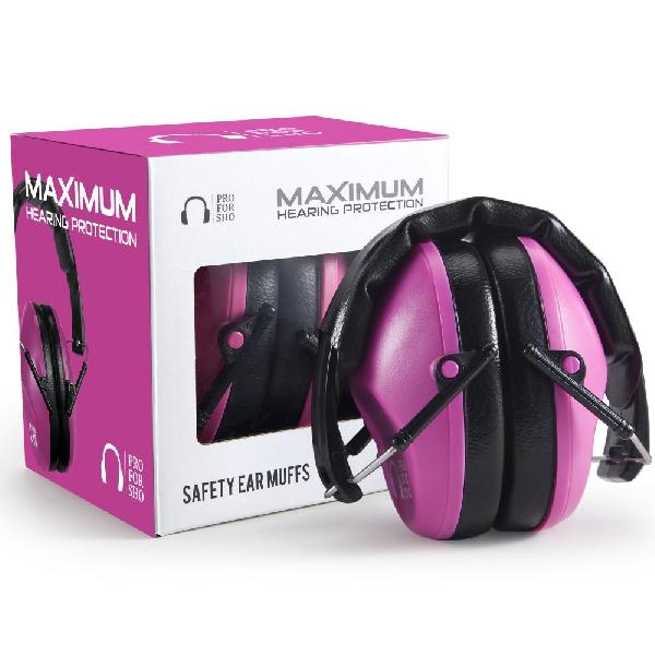 Наушники стрелковые пассивные Pro For Sho 34dB Shooting Ear Protection (Розовые)