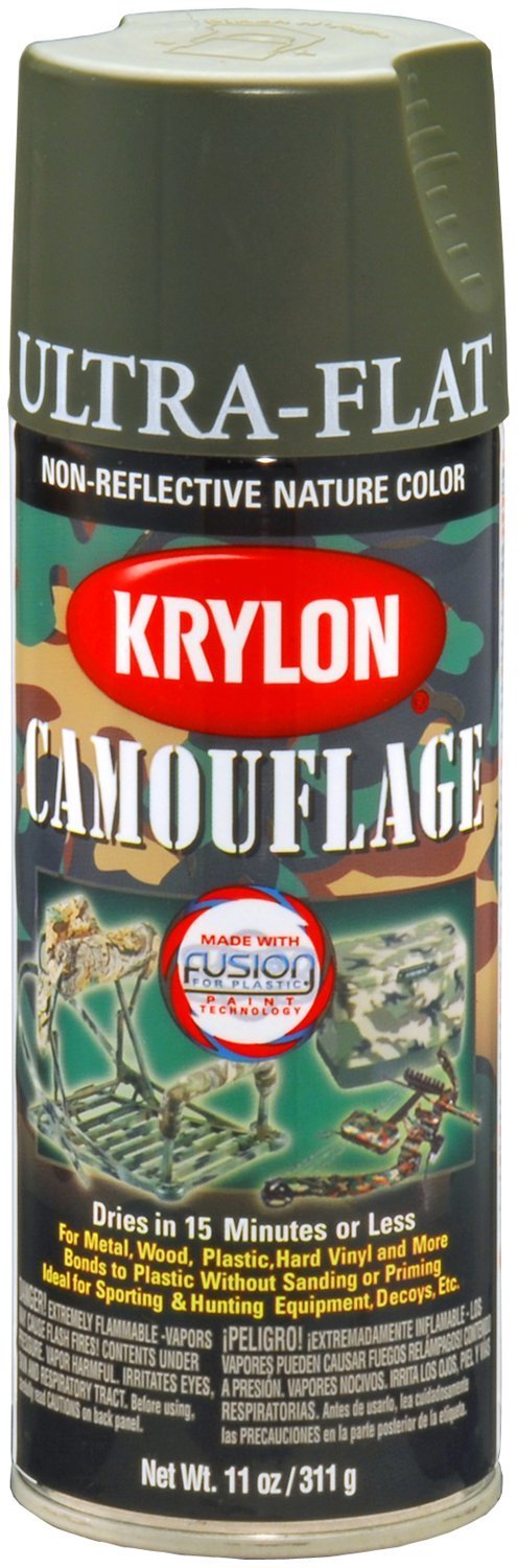 Спрей-краска оружейная Krylon Olive Camouflage Paint (Олива)