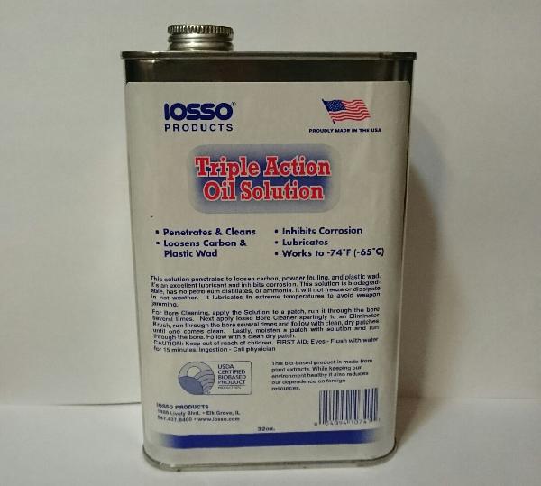 Оружейное масло Iosso Triple Action Oil Solution 32 Oz