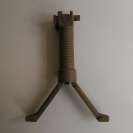 Рукоять переноса огня с выдвижными сошками  SNIPER BIPOD HANDLE TAN