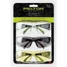 Набор защитных очков Peltor Sport Securefit (3 шт.)
