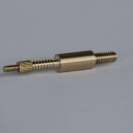 Адаптер-иголка A2S GUN к шомполам Dewey 30Cхх, резьба дюймовая 8/32 внешняя, латунь